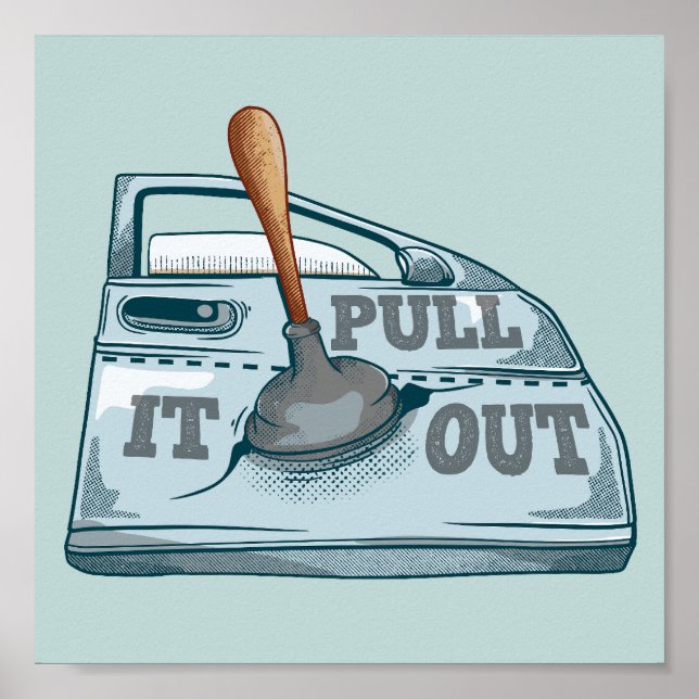 Poster Atelier de voiture à tambour (Devant)