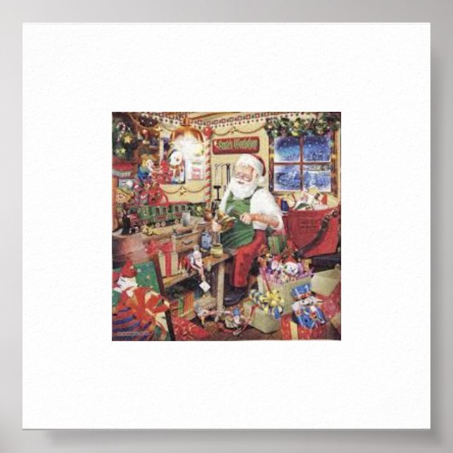 Poster Atelier père Noël (Devant)