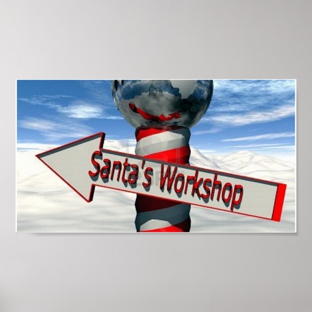 Poster Atelier père Noël (Devant)
