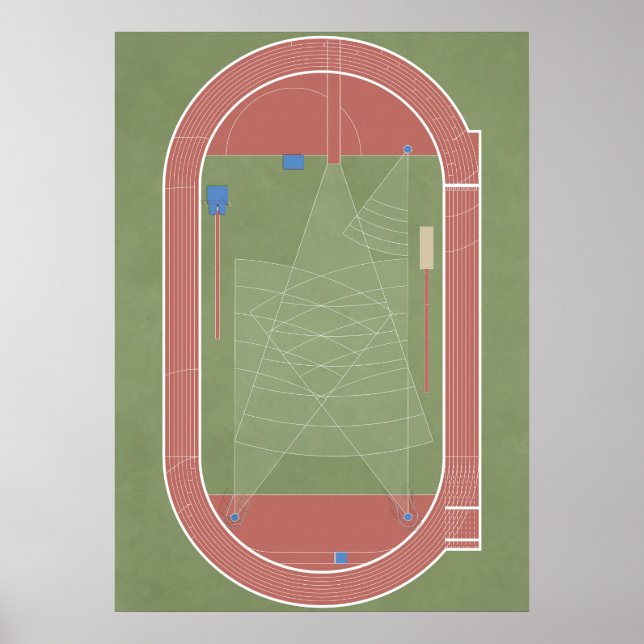 Poster athlétisme (Devant)