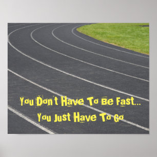 Poster Athlétisme de motivation d'affiche de sports !
