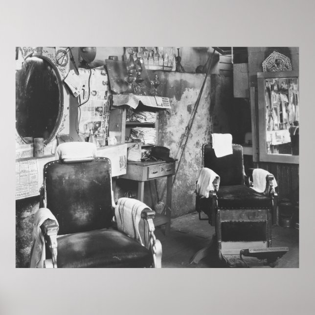 Poster Atlanta Barber Shop : 1936 (Devant)