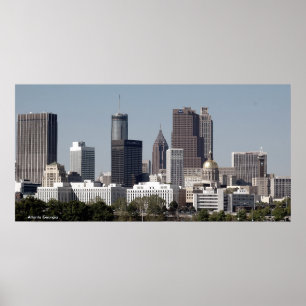 Poster Atlanta la Géorgie