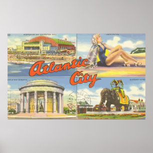 Poster Atlantic City, cru