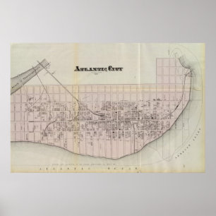 Poster Atlantic City, New Jersey