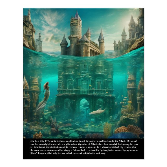 Poster Atlantis Legend (Devant)