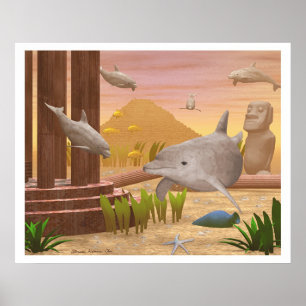 Poster Atlantis Sunset