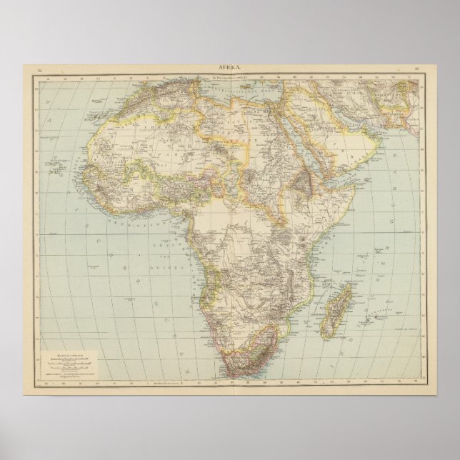 Poster Atlas de l'Afrique (Devant)