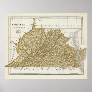 Poster Atlas de Virginie