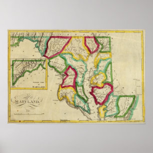 Poster Atlas général du Maryland