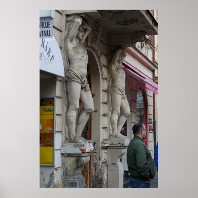 Poster Atlas Statues - Art classique et vie urbaine (Devant)