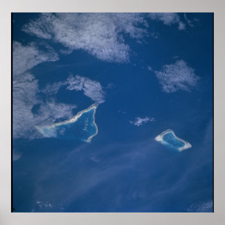 Poster Atolls de Tarawa et Maiana
