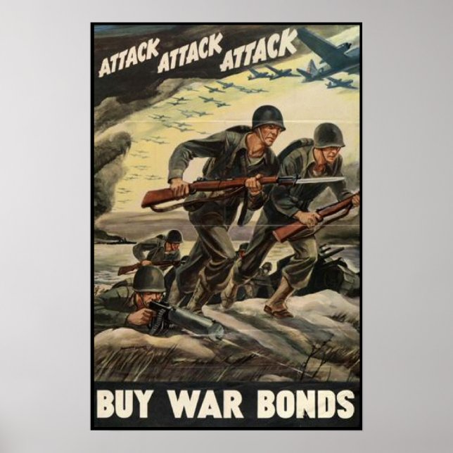 Poster Attaque (Devant)