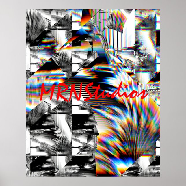 Poster Attaque arc-en-ciel (Devant)