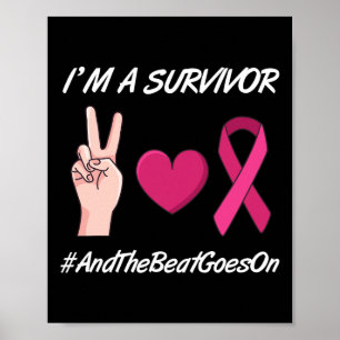 Poster Attaque cardiaque Survivor Maladie cardiaque par é