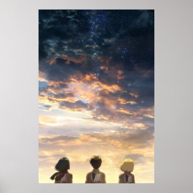 Poster Attaque contre Titan (Devant)