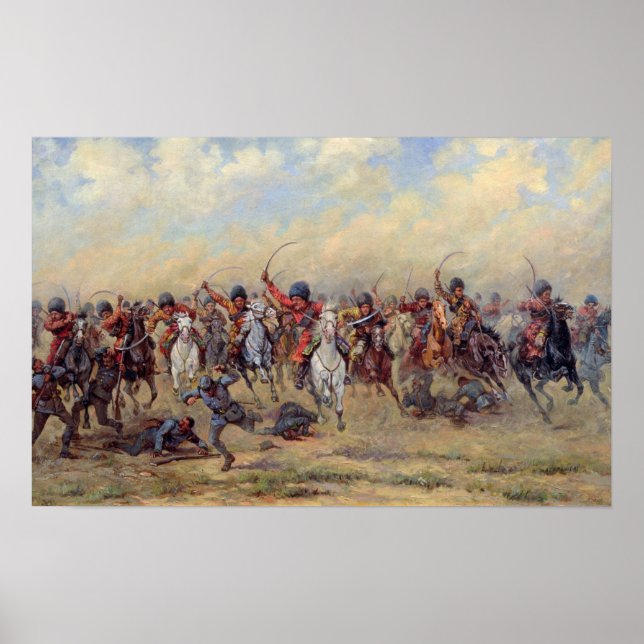 Poster Attaque de la "division Savage" (Devant)