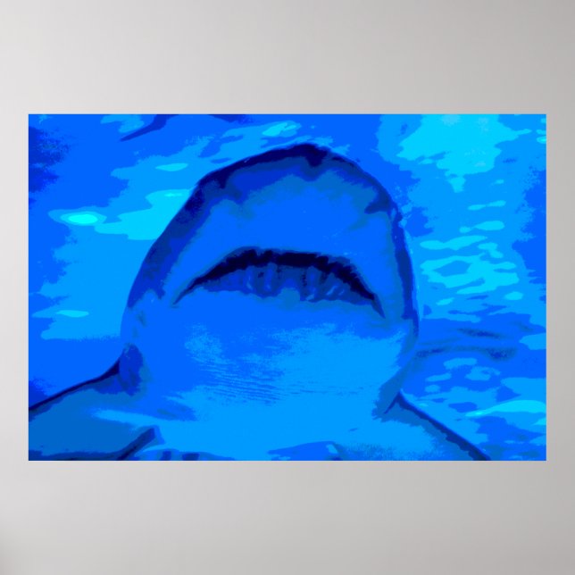 Poster Attaque de requin (Devant)