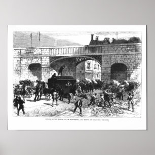 Poster Attaque sur la prison Van à Manchester