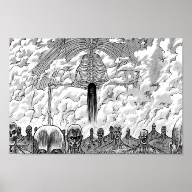 Poster Attaque sur Titan Rumbling (Devant)