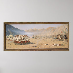 Poster Attaque surprise, 1871