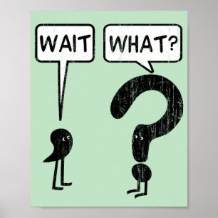 Poster Attendez, quoi ? Humour de grammaire