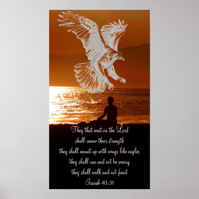 Poster Attendez sur le Seigneur_ (Devant)