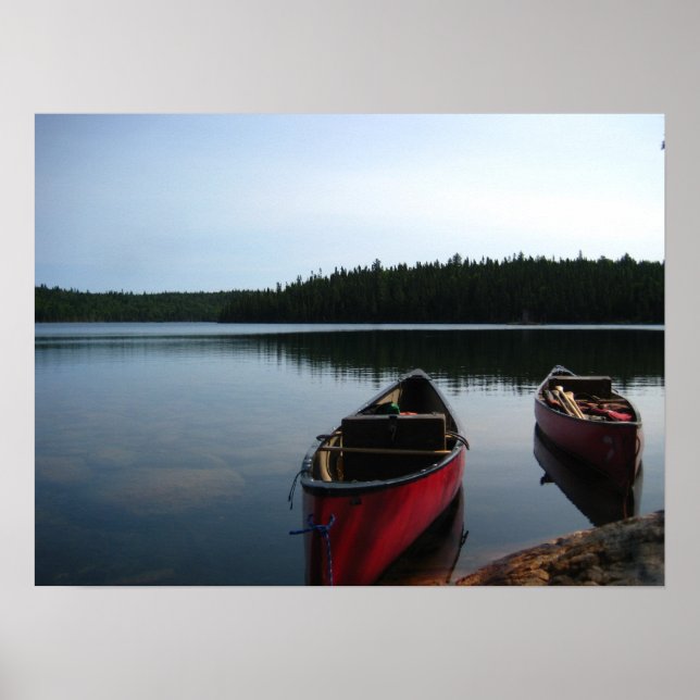 Poster Attente de canots (Devant)