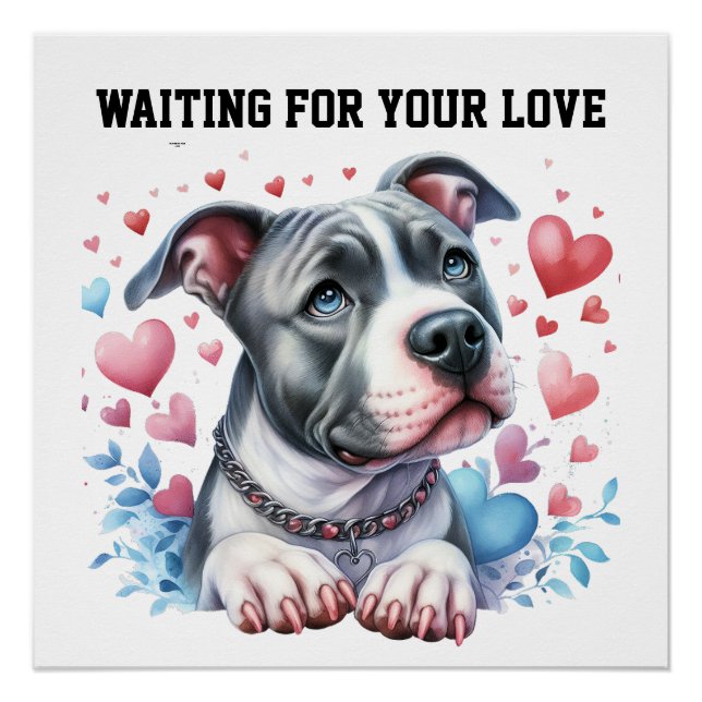 Poster Attente de ton amour (Devant)
