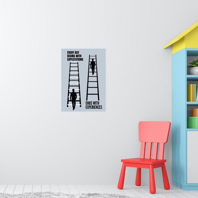 Poster Attentes et expériences Motivation de l'échelle (Pépinière 1)