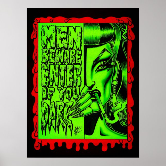 Poster Attention ! (Devant)