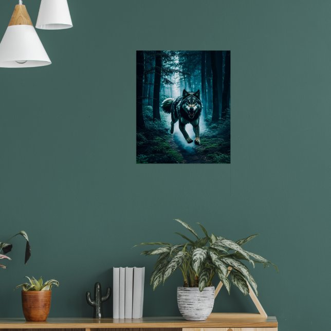 Poster Attention à l'affiche de la Pleine lune (Salon 1)