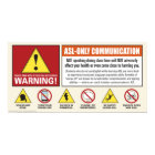 Attention! ASL uniquement. Voix off poster.