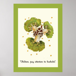 Poster Attention aux baobabs