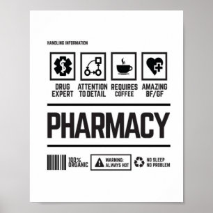 Poster Attention des experts en pharmacie aux détails