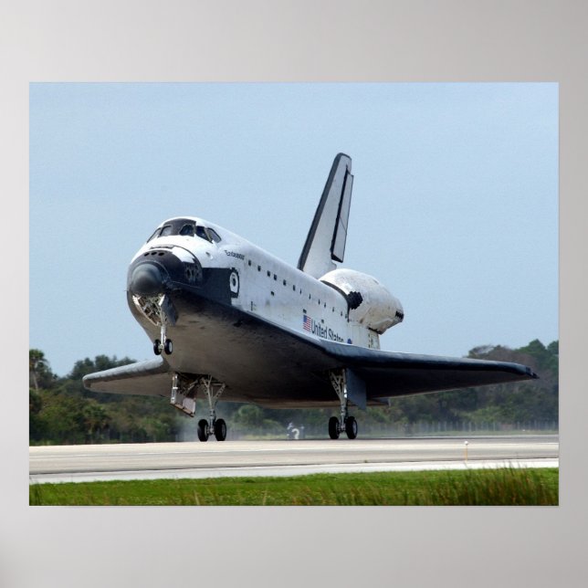Poster Atterrissage de la navette spatiale (STS-108) (Devant)