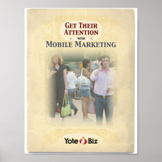 Poster Attirer leur attention