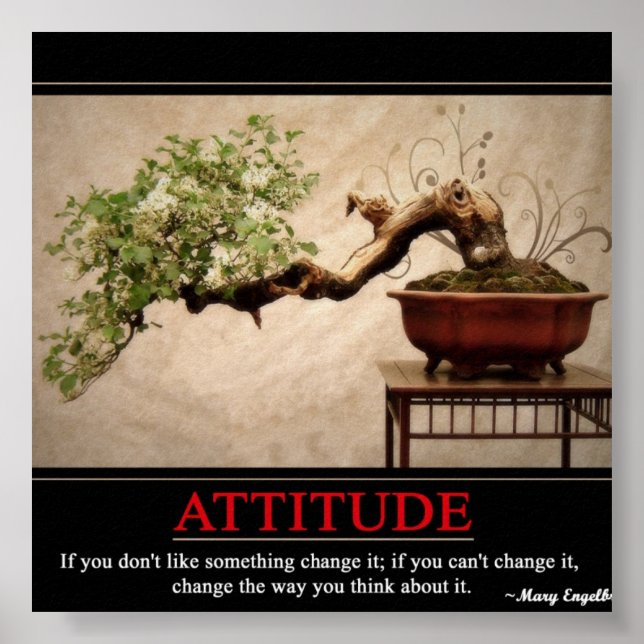Poster Attitude (Devant)