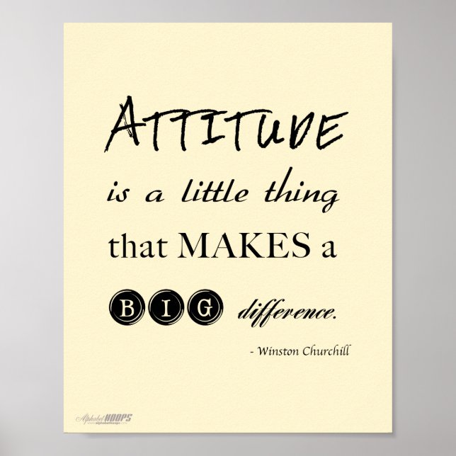 Poster Attitude (Devant)