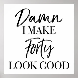 Poster Attitude du 40e anniversaire