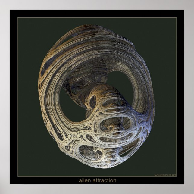 Poster attraction alien (Devant)