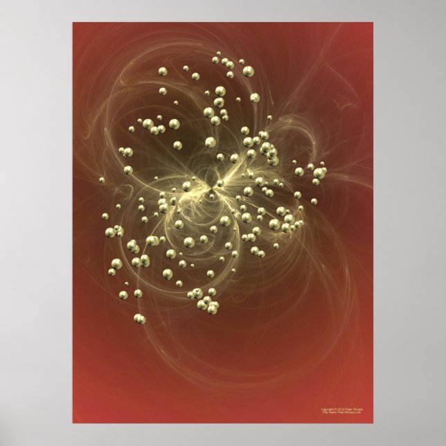 Poster Attraction fractale (Devant)