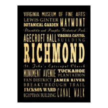 Attractions et lieux célèbres de Richmond, Virgini