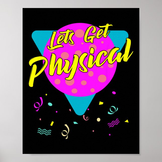 Poster Attractions physiques Salle de gym Totalement Rad  (Devant)