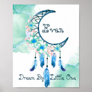 Poster Attrape-rêves personnalisé pour enfant