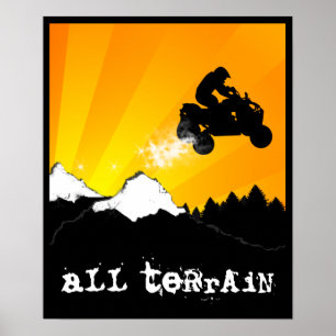 Poster atv tout terrain