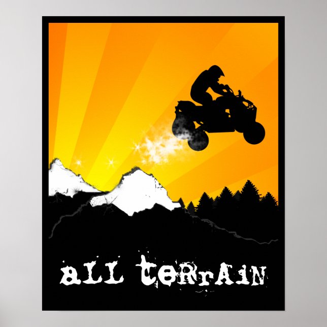 Poster atv tout terrain (Devant)