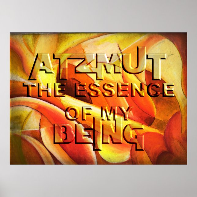 Poster Atzmut (Devant)