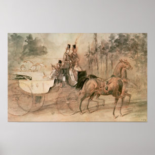 Poster Au Bois de promenade