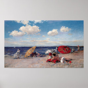 Poster Au bord de la mer